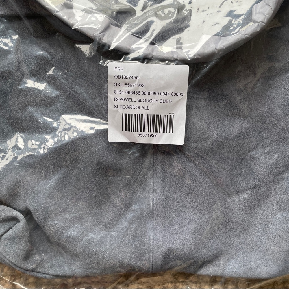 NEW Free People Roswell Slouchy Suede Messenger - Picture 10 of 12